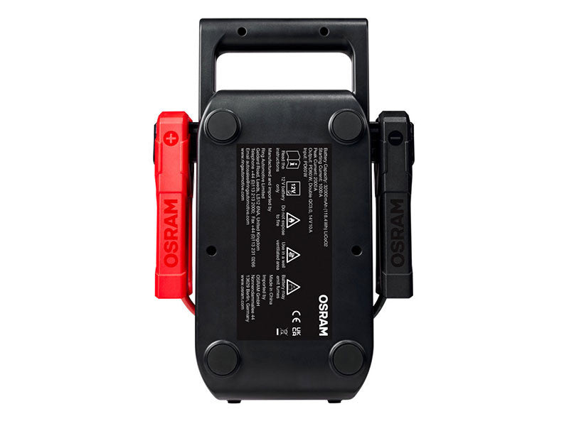 Baterie externa Osram BATTERYstart 1000 Fast recharge pentru pornirea motorului, 8000mAh, 1000-1500A.