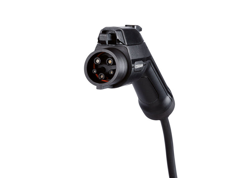 Statie de incarcare portabila Osram BATTERYcharge cu 5 pini tip 1 pentru vehicule electrice si hibride plug-in, pana la 3.6W, pana la 16A, 240V.