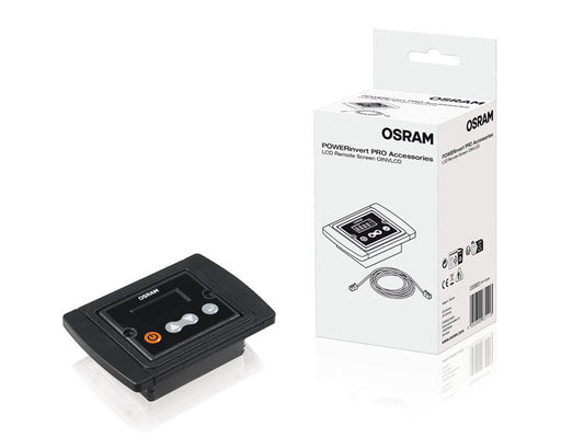Telecomanda Osram cu afisaj LCD 70x27.8x99.5mm pentru invertoare POWERinvert PRO