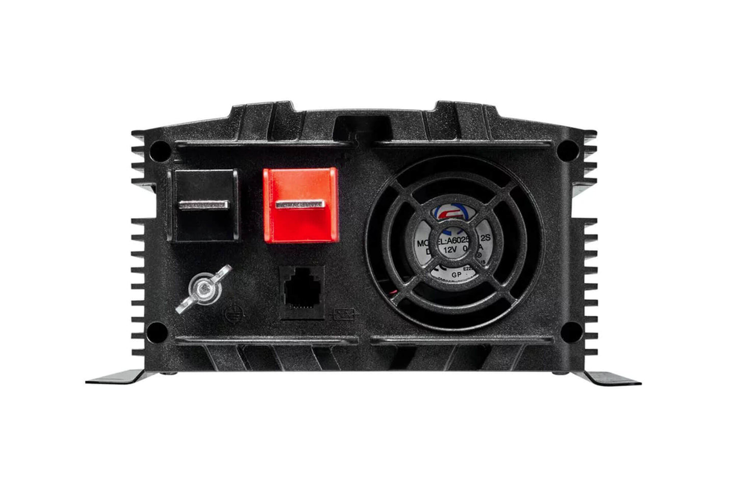 Invertor de curent monofazat Osram, unda sinusoidala modificata, 12V DC, 1000W, 98A, 50Hz, 200-240V RMS, cu un contact.