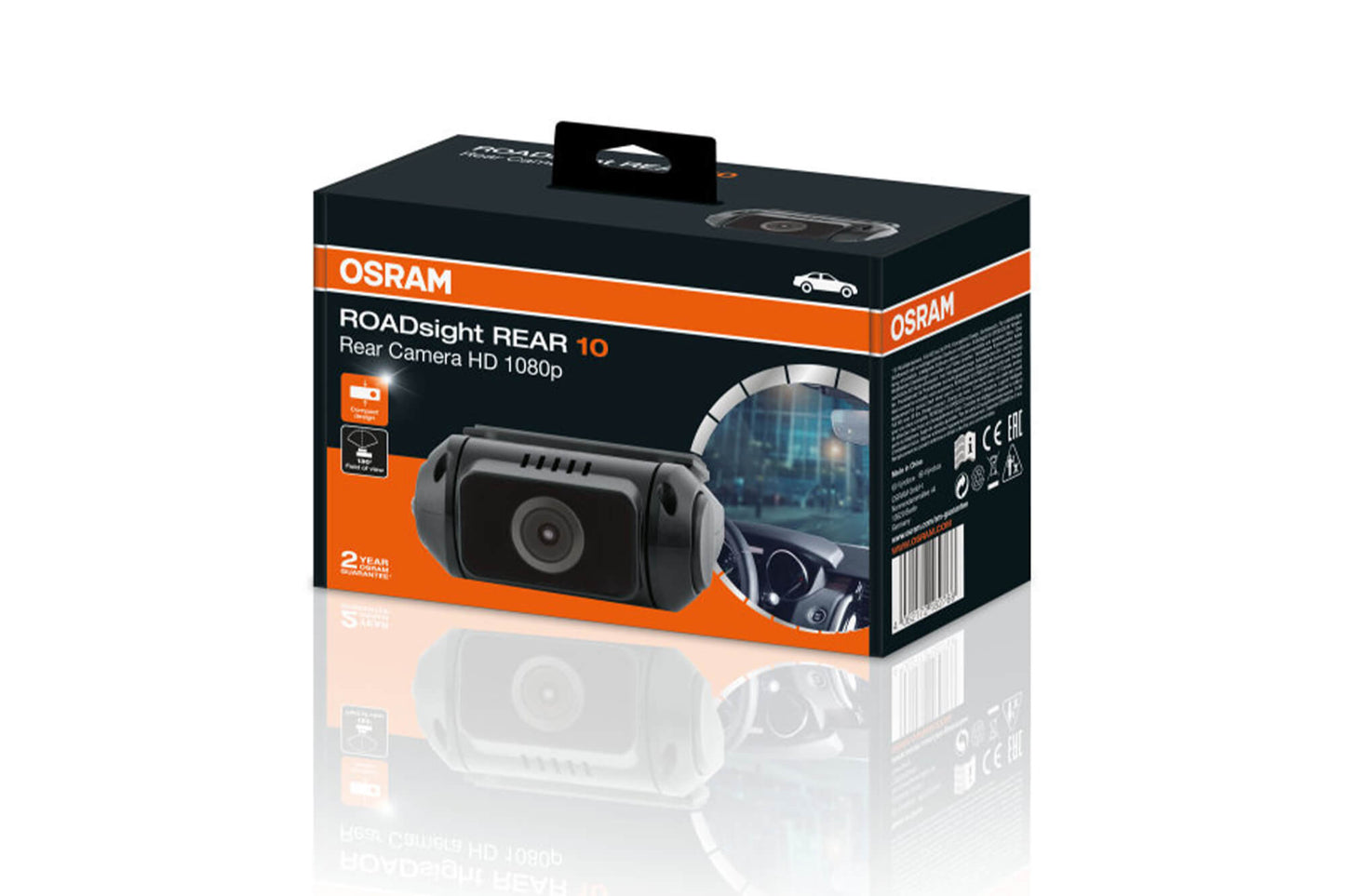 Camera De Bord Osram ROADsight 10 1080p, 30FPS, cu unghi de 130°