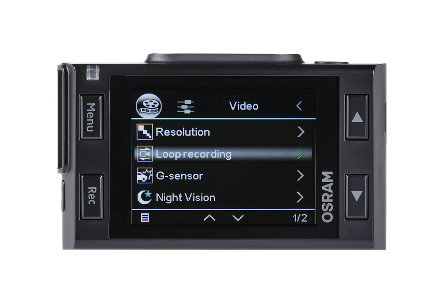 Camera De Bord Osram ROADsight 30 1080p, 30FPS, Wi-Fi, cu unghi de 130°