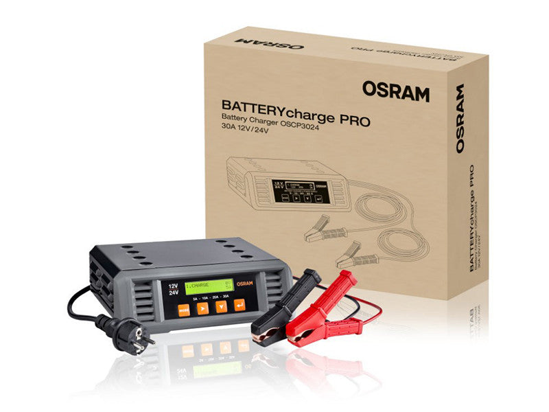 Statie de incarcare Osram BATTERYcharge Pro 30A, pana la 300Ah.