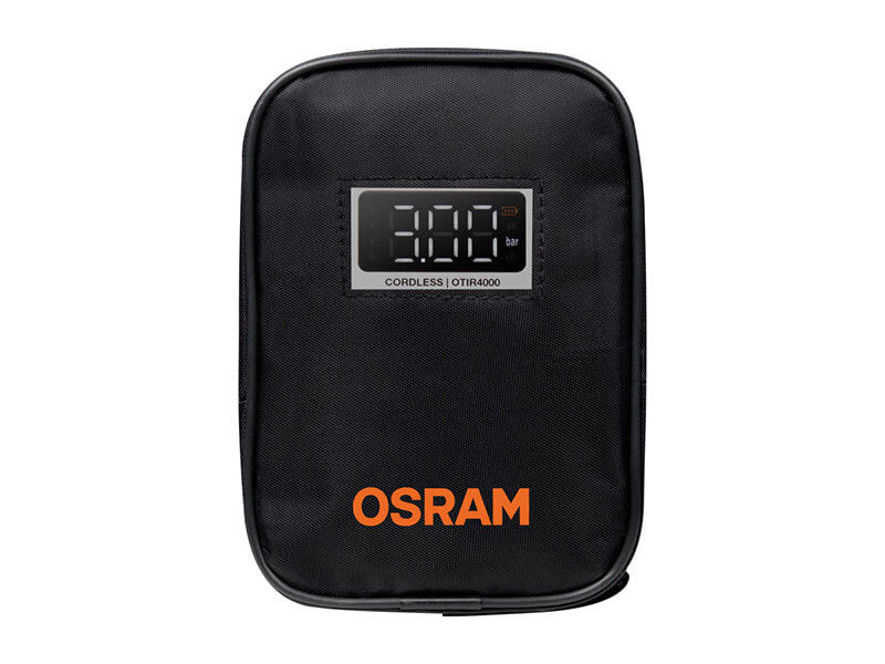 Compresor de anvelope Osram TYREinflate 4000, 8.3 bar, 12V CC, 90dB, cu baterie încorporată de 5000mAh.