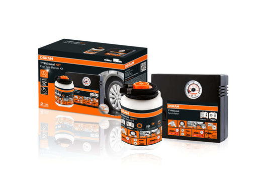 Kit de urgenta pentru anvelope sparte Osram.