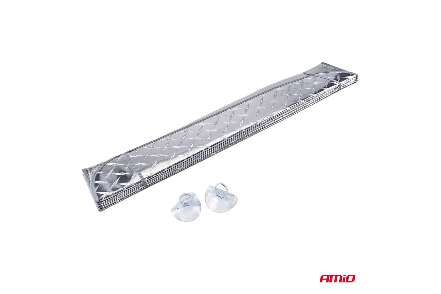 Parasolar pliabil Amio pentru instalare în interior cu ventuze 145x70cm