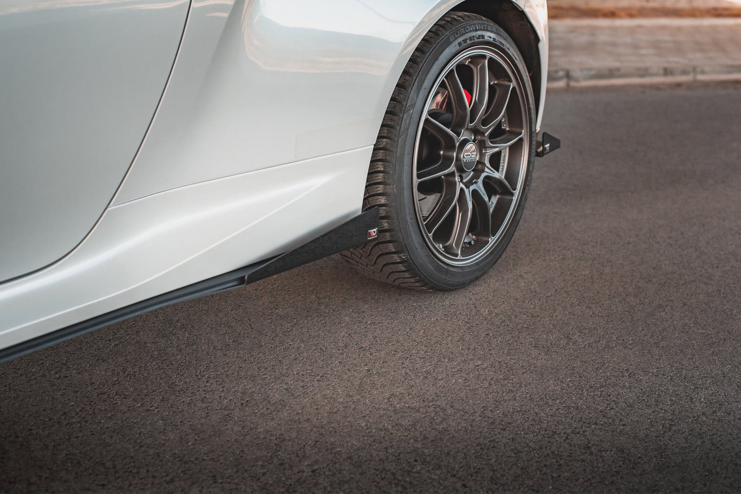 Maxton Design side skirts for Toyota Yaris GR (2020 onwards), gloss black