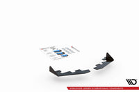 Praguri laterale pentru bara spate GR Maxton Design pentru Toyota Yaris (dupa 2020), negru lucios