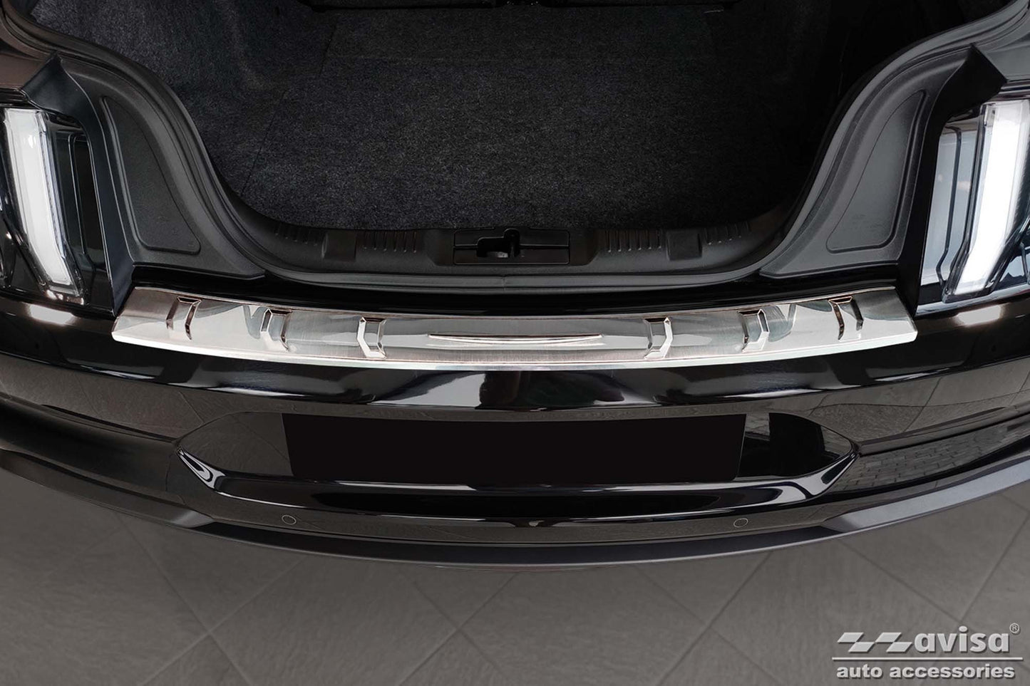 Protector bara spate Avisa pentru Ford Mustang coupe, GT (2015-2017), dupa 2017, cromat