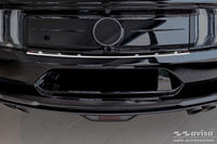 Protector bara spate Avisa pentru Ford Mustang coupe, GT (2015-2017), dupa 2017, cromat