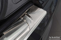 Protector bara spate Avisa pentru Ford Mustang coupe, GT (2015-2017), dupa 2017, cromat