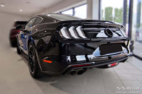 Protector bara spate Avisa pentru Ford Mustang coupe, GT (2015-2017), dupa 2017, cromat
