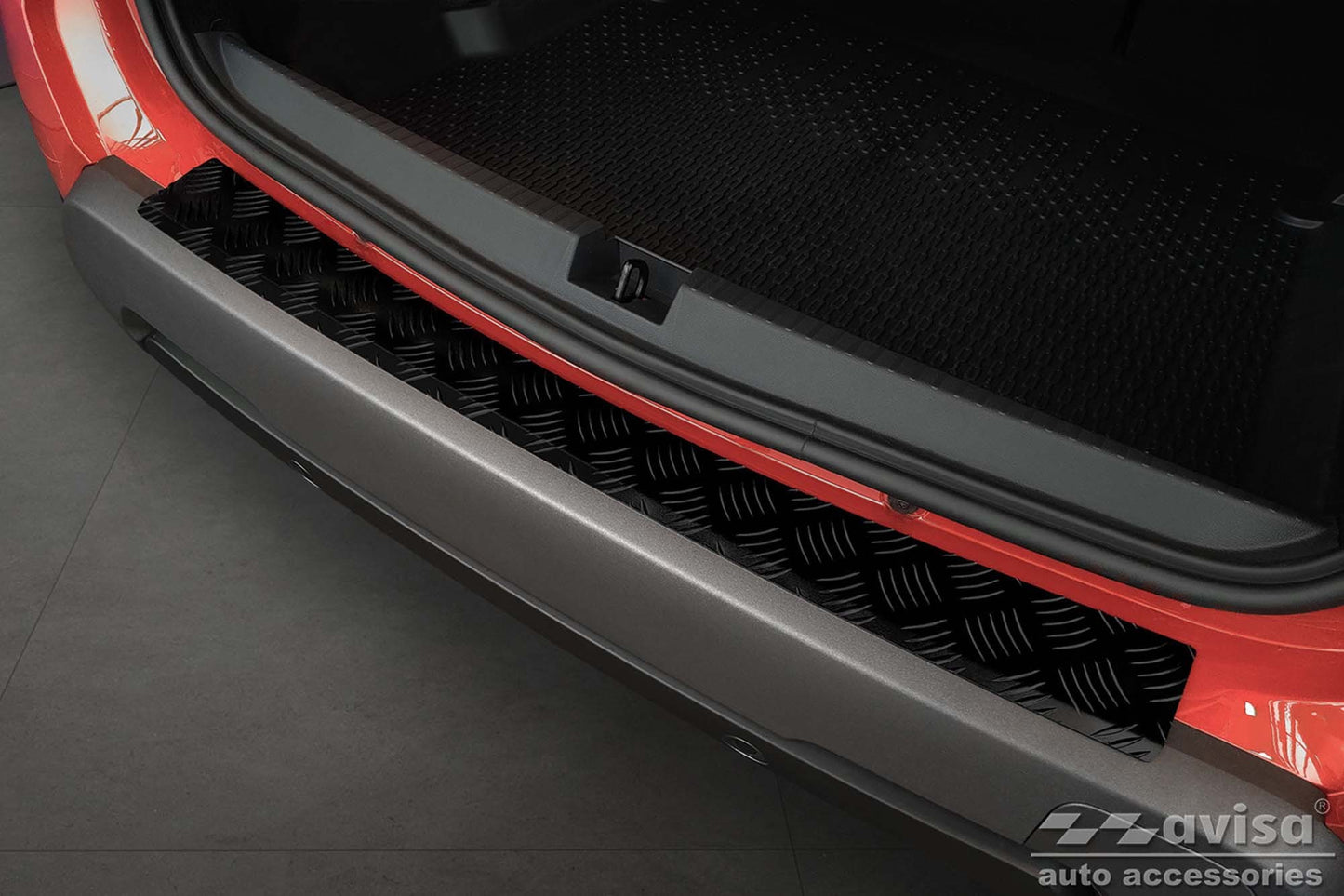 Protectie bara spate Avisa pentru Dacia Duster (2017-2021, dupa 2021), negru mat