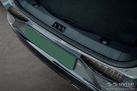Avisa protector bara spate pentru Ford Mustang Mach-E dupa 2020, negru lucios