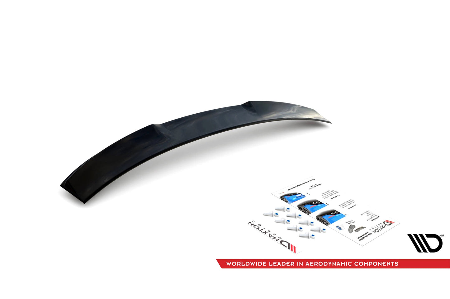 Maxton Design parasolar pentru luneta Skoda Octavia hatchback (dupa 2019), negru lac
