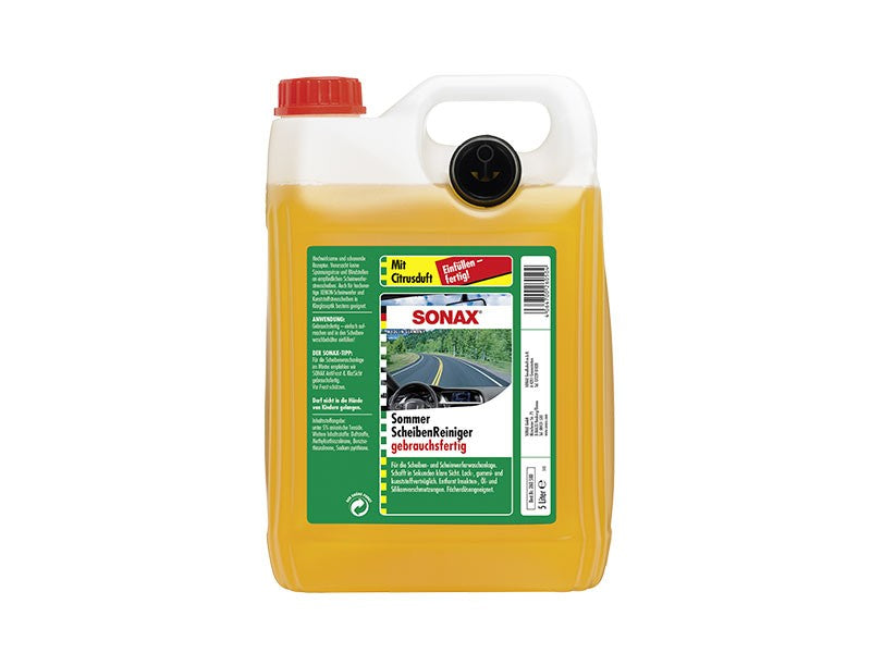Lichid de vara pentru parbriz Sonax 5L – parfum de lamaie