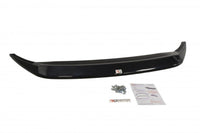 Spoiler Maxton Design versiunea 1 pentru bara față standard Skoda Superb III (2015-2019), negru lăcuit