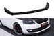 Maxton Design Front Splitter versiunea 2 pentru bara față standard Skoda Octavia MK3 (2013-2016), culoare carbon