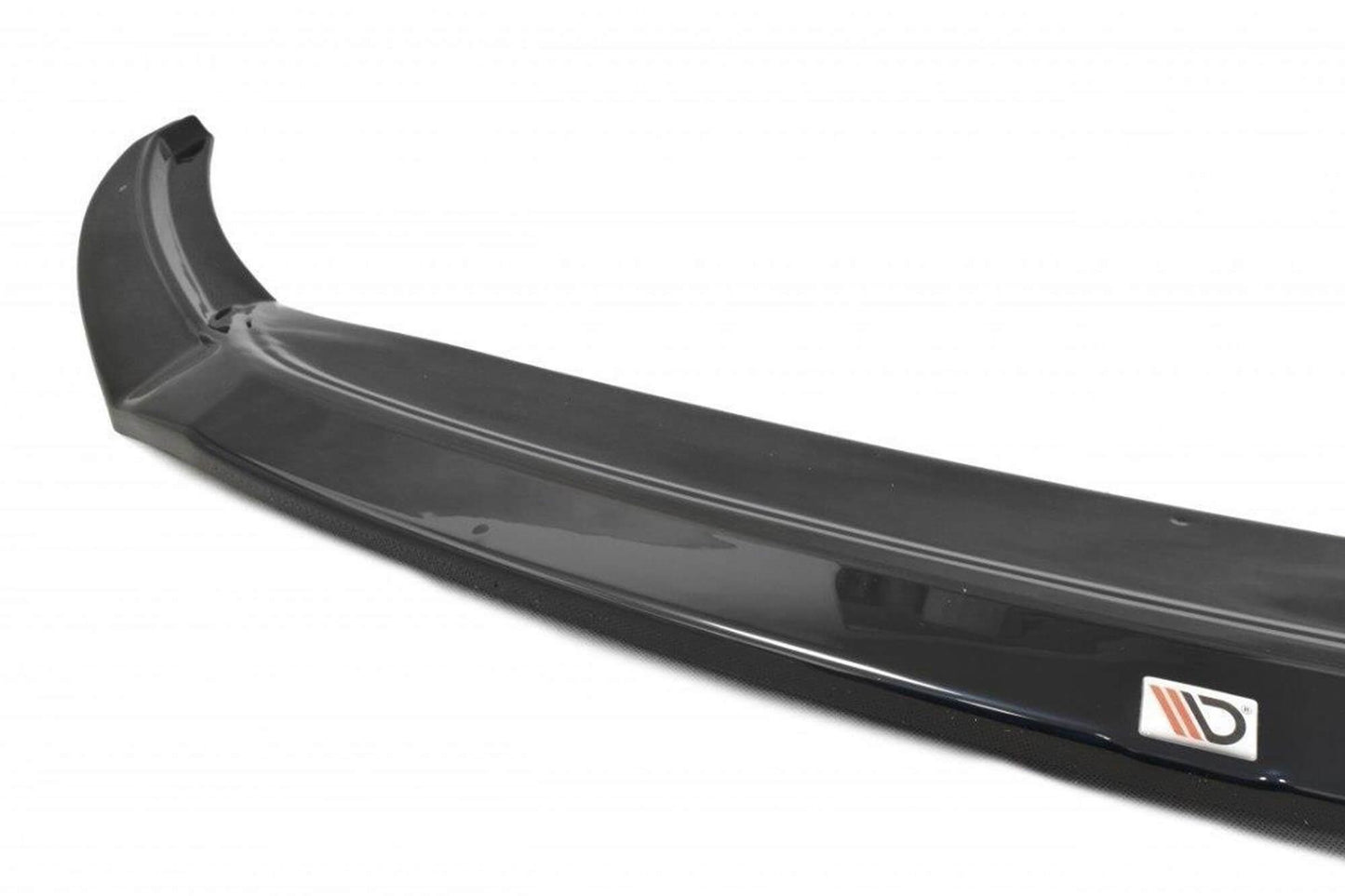 Spoiler Maxton Design V.2 pentru bara față standard Skoda Superb III (2015-2019), negru mat