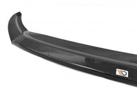 Spoiler Maxton Design V.2 pentru bara față standard Skoda Superb III (2015-2019), negru mat