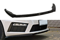 Spoiler frontal Maxton Design versiunea 1 pentru bara RS față Skoda Octavia (2013‑2019), culoare carbon