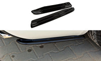 Maxton Design Side Skirt Extensions for Skoda Octavia RS hatchback, station wagon (2013-2019) Rear Bumper, Carbon Look