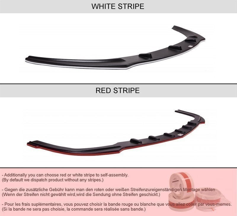 Extensii laterale Maxton Design pentru bara de protecție spate RS a Skoda Octavia hatchback, combi 2013-2019, negru mat