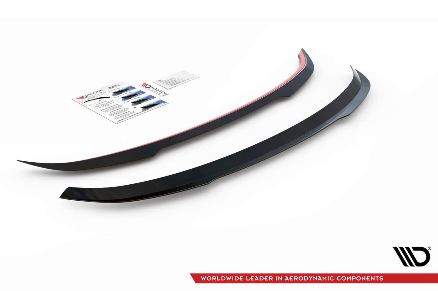 Maxton Design spoiler portbagaj pentru Kia Xceed (2019+), lac negru