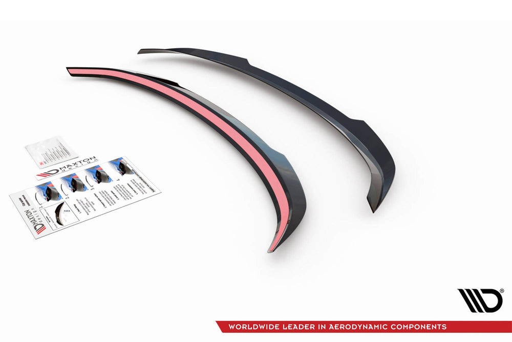 Maxton Design spoiler portbagaj pentru Kia Xceed (2019+), lac negru