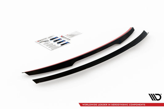 Maxton Design Trunk Spoiler for Skoda Octavia sedan (2016‑2020), Matte Black
