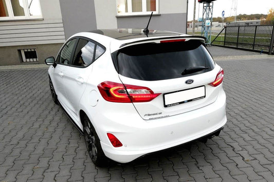 Maxton Design spoiler portbagaj pentru Ford Fiesta (dupa 2017), negru lacuit