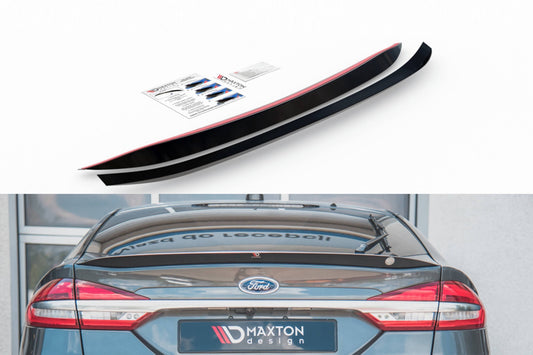 Spoiler portbagaj Maxton Design pentru Ford Mondeo hatchback (2019-), culoare carbon