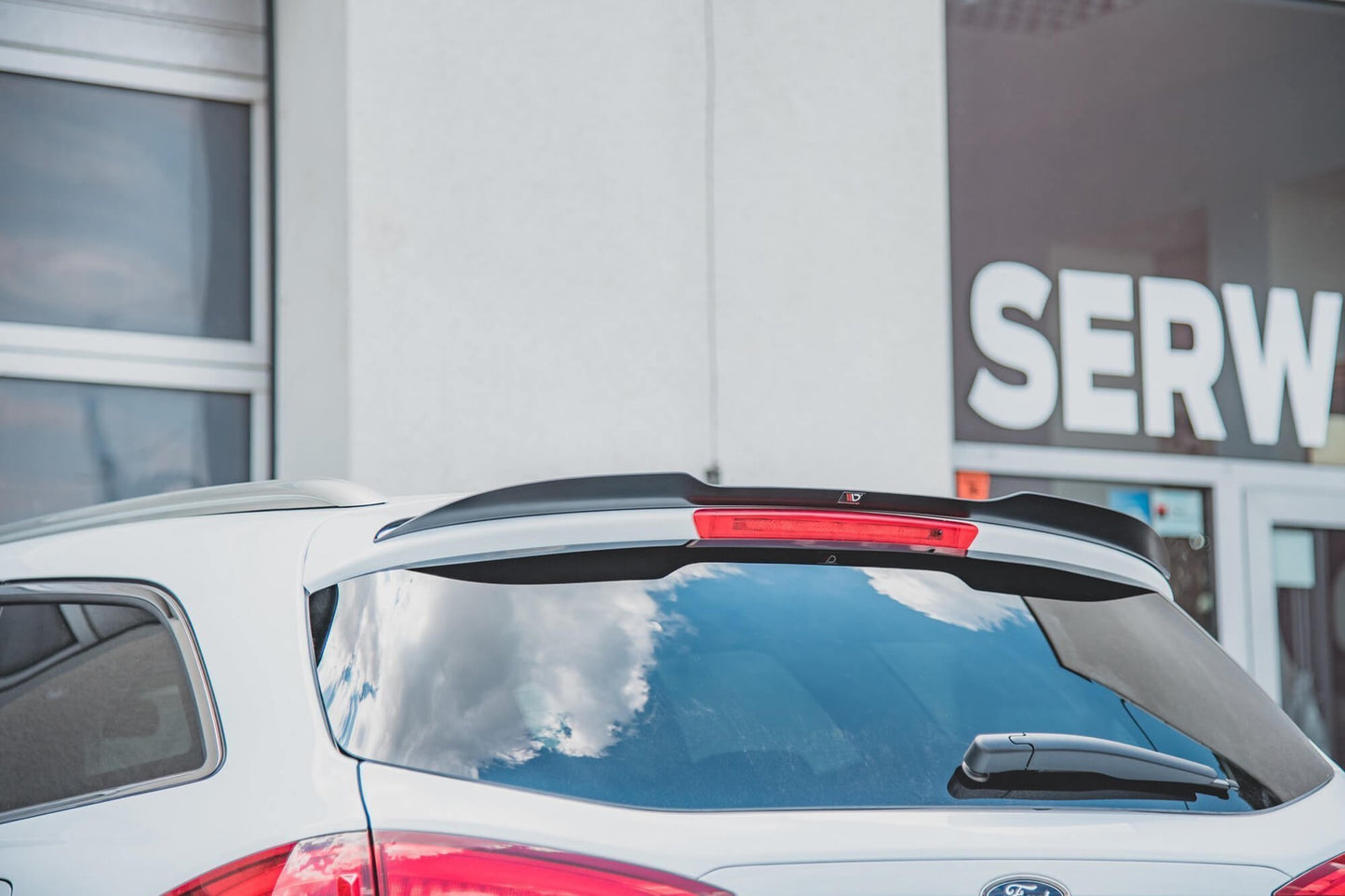 Spoiler portbagaj Maxton Design pentru Ford Mondeo station wagon (2019-), negru mat