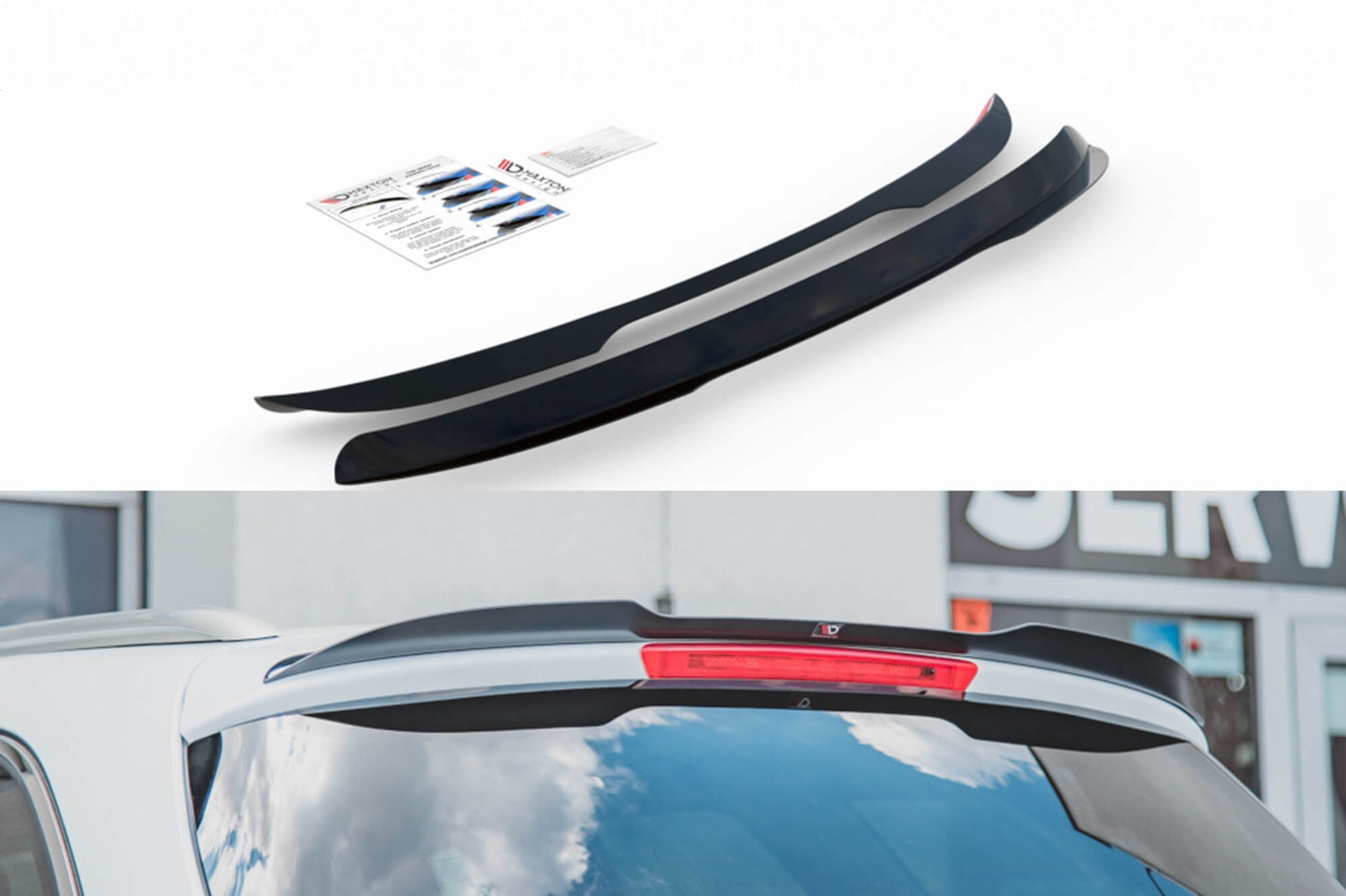 Spoiler portbagaj Maxton Design pentru Ford Mondeo station wagon (2019-), culoare carbon