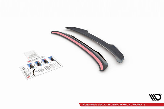 Maxton Design portbagaj spoiler pentru Skoda Kamiq (dupa 2019), lac negru