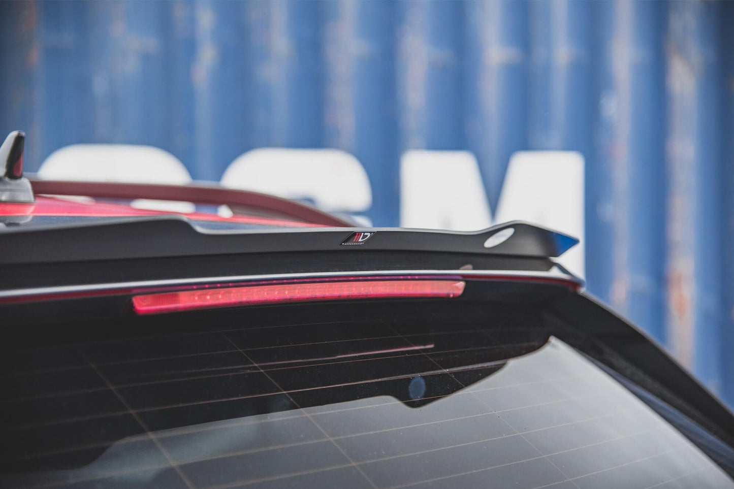 Maxton Design eleron portbagaj pentru Skoda Kamiq (după 2019), negru lucios