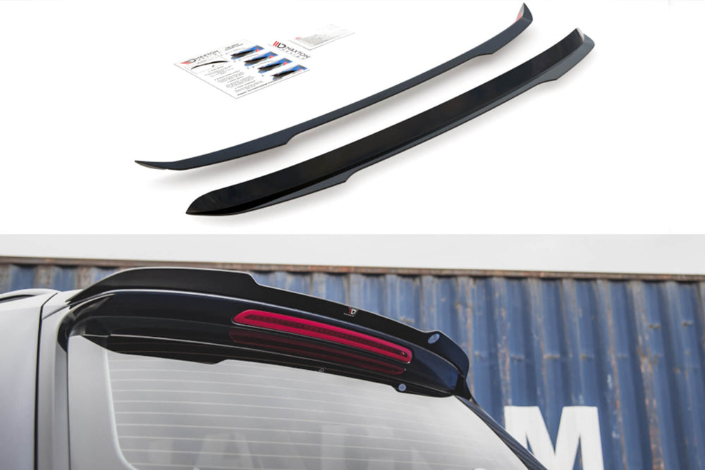 Spoiler Maxton Design pentru portbagajul VW Passat B8 station wagon (dupa 2014), lac negru