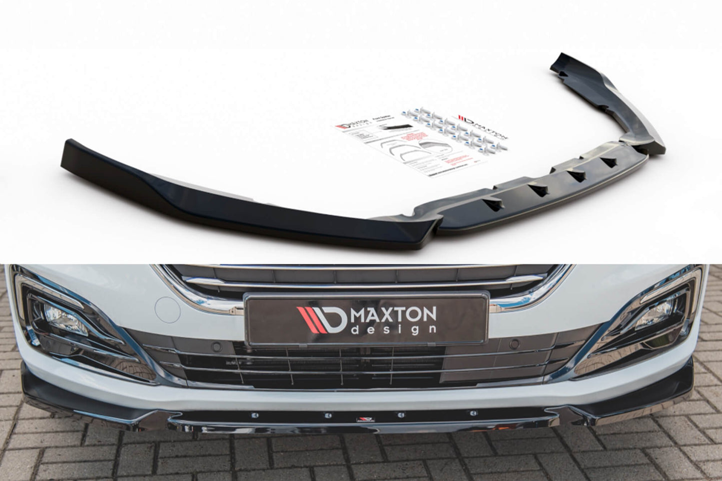 Spoiler bara fata Maxton Design pentru Ford Mondeo (2019-), culoare carbon
