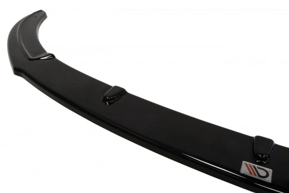 Splitter Maxton Design pentru bara fata a Hyundai Veloster (2011-), negru mat