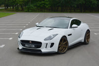 Maxton Design spoiler bara fata pentru Jaguar F-Type (2013-2016), negru mat