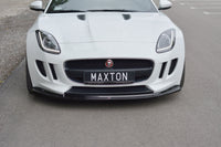 Maxton Design spoiler bara fata pentru Jaguar F-Type (2013-2016), culoare carbon
