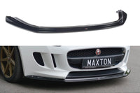 Maxton Design spoiler bara fata pentru Jaguar F-Type (2013-2016), culoare carbon
