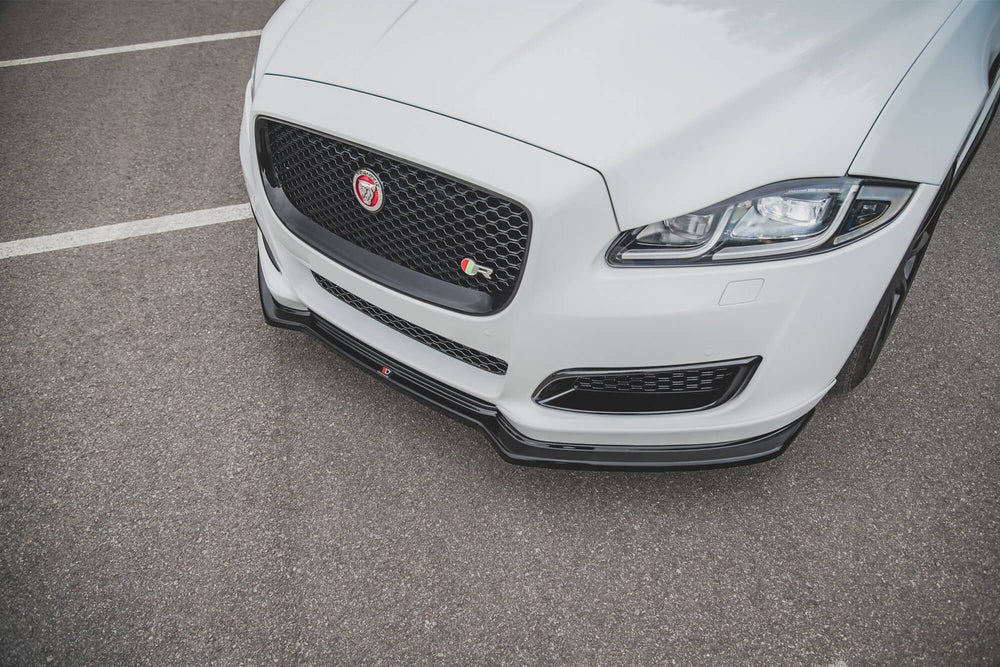 Spoiler bara fata Maxton Design pentru Jaguar XJ X351 (2015-2019), culoare carbon