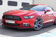 Spoiler Maxton Design pentru bara fata standard a Ford Mustang (2014-2017), culoare carbon