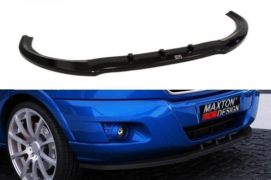 Maxton Design spoiler pentru bara fata standard Ford Transit (2013), culoare carbon