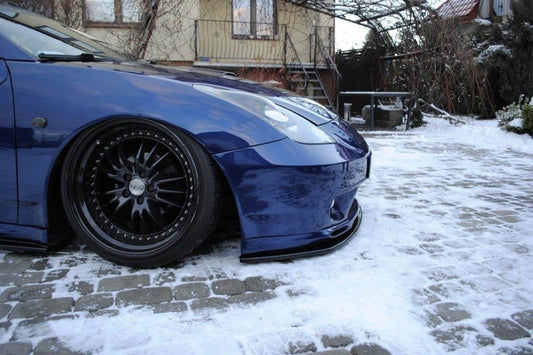 Spoiler Maxton Design pentru bara față standard Toyota Celica T23 (1999-2002), culoare carbon