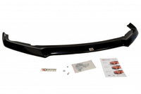 Spoiler Maxton Design pentru bara față standard Toyota GT86 (2012-2016), negru lucios