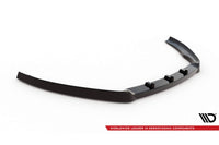 Spoiler Maxton Design pentru bara fata standard a VW Passat B7 (2010-2014), lac negru