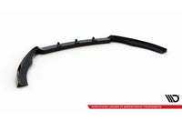 Spoiler Maxton Design pentru bara fata standard a VW Passat B7 (2010-2014), lac negru