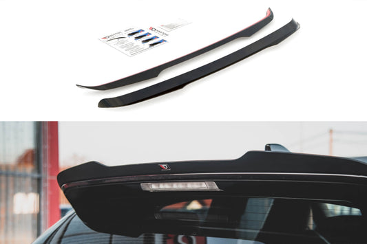 Spoiler Maxton Design tip GR pentru portbagajul Toyota Yaris (2020+), culoare carbon